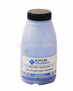 Тонер HP СLJ M251/M276 MFP (ф,с,40 г) Cyan химический Katun фас.Россия