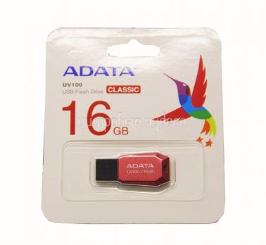 Флеш накопитель USB 16Gb A-DATA UV100 Красный (USB 2.0)