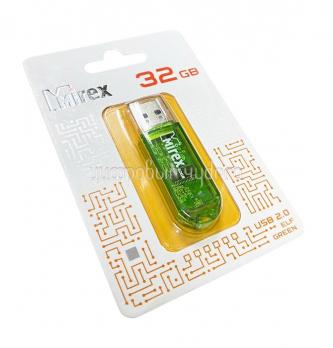 Флеш накопитель USB 32Gb Mirex Elf, зеленый, USB2.0