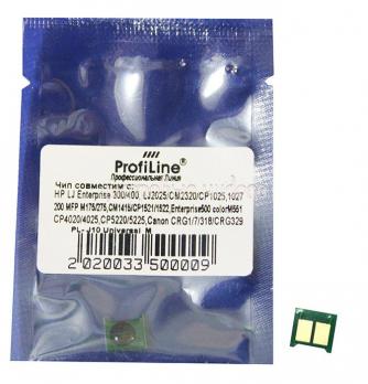 Чип картриджа HP Color CC533A/CE263A/CE313A/CE323A/CE403A/CE413A/CE743A/CF213A/Canon 718/729 Magenta ProfiLine