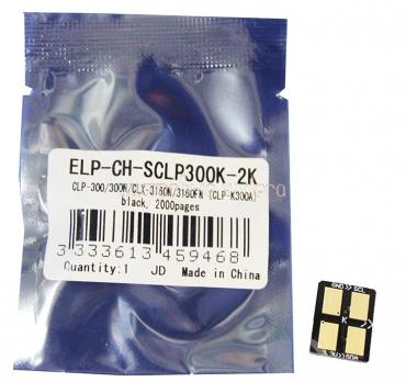Чип картриджа Samsung CLP-300/CLX-2160/3160 чёрный 2K (ELP, Китай)
