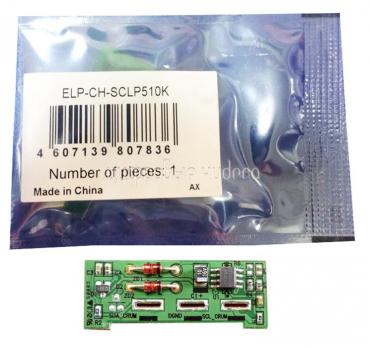 Чип картриджа Samsung CLP-510 (CLP-K510D) Black 7K (ELP, Китай)