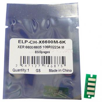 Чип картриджа Xerox Phaser 6600/WC6605 (106R02234) Magenta, 6K (ELP, Китай)