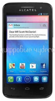 Alcatel OneTouch M'Pop OT5020D Black/Android 4.1/ 4