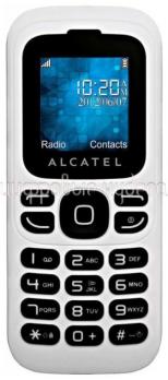 Alcatel OneTouch OT232 White/1 sim/128 x 128 /цветной TFT/Mini USB/GSM 900/1800