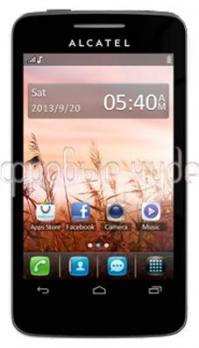 Alcatel OneTouch Tribe OT3041D Raven Black {2 sim, 3.5