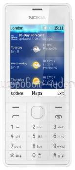 NOKIA 515 Dual Sim White {Series 40, 2.4