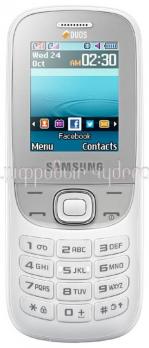 Samsung E2202 White {2 sim, 1.77