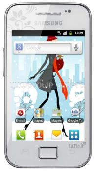Samsung Galaxy Ace S5830i La Fleur White {Android 2.2, 3.5