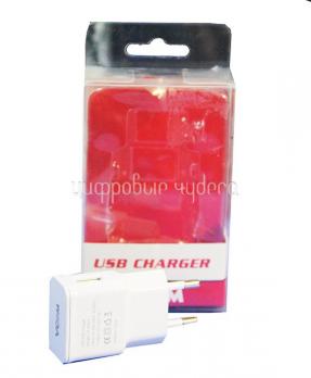 Зарядное устройство VCOM AC M014, 5В/2A/100-220V