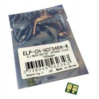 Чип картриджа HP CLJ Pro M254/M280/M281 (CF540A) Black 1.4K (ELP,Китай)