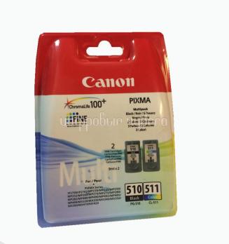 Картридж Canon Pixma MP240/260/480 (PG-510/CL-511) черный+цветной (multipack)