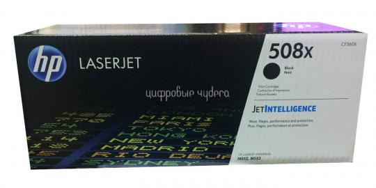 Картридж HP Color LJ M552dn, M553n, M553dn, M553x (CF360X) черный