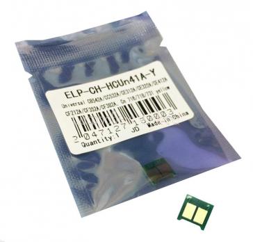 Чип картриджа HP Univ CB542A/CC532A/CE312A/CE322A/CE412A/CF212A/CF352A/CF382A (new version) Yellow HCUn41A