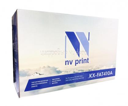 Тонер-картридж Panasonic KX-FAT410A(7) для KX-MB1520 RU / KX-MB1500 RU 2500страниц, NV Print