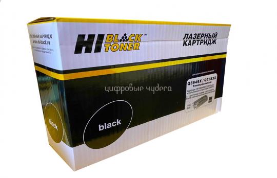 Картридж HP LJ 1320/P2015/2014/M2727 (Q5949X/Q7553X) 7K HiBlack черный