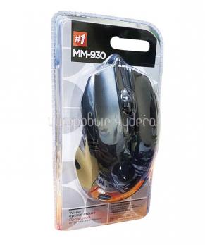 Мышь Defender MM-930, черный, USB, проводная оптическая мышь 3 кнопки,1200dpi