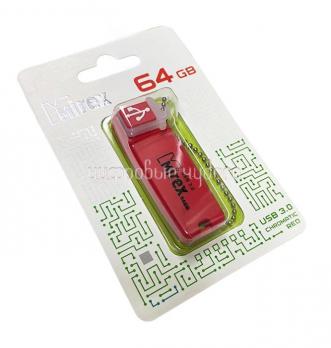 Флеш накопитель USB 64Gb Mirex Chromatic, красный 3.0