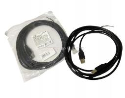 Кабель USB Am-Bm Defender Pro 3м USB 2.0, черный (USB04-10) (83764)