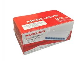 Коммутатор Mercusys MS108 8-портовый, 10/100 Mбит/с, RJ45, пластиковый корпус