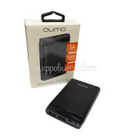 Аккумулятор внешний портативный Qumo Power Aid P5000,5000mAh, 2XUSB, корпус черный пластик