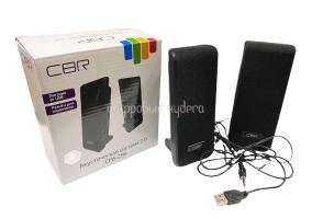 Колонки CBR CMS 295 Black [2.0, 2x3Вт, регул.гром., USB]