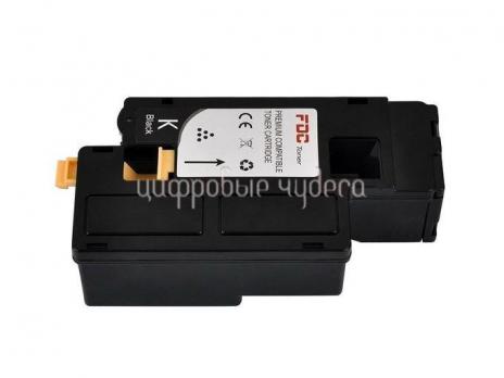 Заправка цвет.лазер.картр. Xerox Phaser 6020/6022, WC 6025/6027 (106R02763) Bk без замены чипа