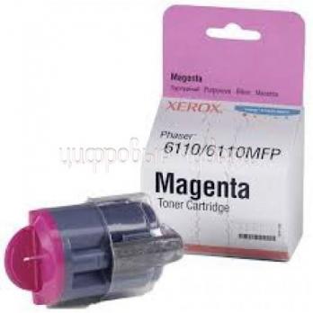 Заправка цвет.лазер.картр. Xerox Phaser 6110 (106R01205) Magenta без замены чипа