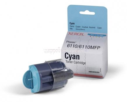Заправка цвет.лазер.картр. Xerox Phaser 6110 (106R01206) Cyan без замены чипа