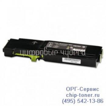 Заправка цвет.лазер.картр. Xerox Phaser 6600/6605 (106R02235) Yellow с заменой чипа
