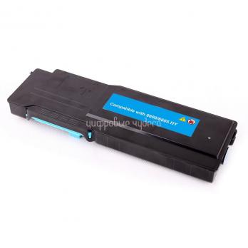 Заправка цвет.лазер.картр. Xerox Phaser 6600/6605 (106R02249) Сyan с заменой чипа