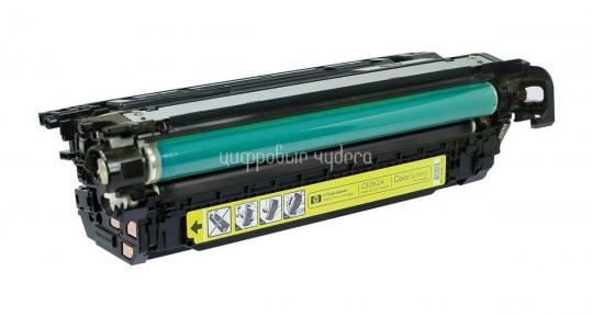 Заправка цвет.лазер.картр. HP CE262A (648A) (Color LJ CP4025/CP4525) 11K Yellow с заменой чипа