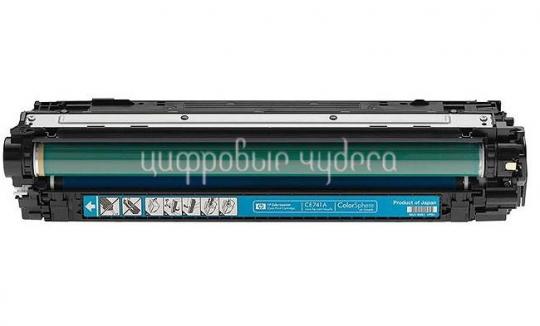 Заправка цвет.лазер.картр. HP CE741A (307A) (Color LJ CP5225 Cyan) 7K с заменой чипа