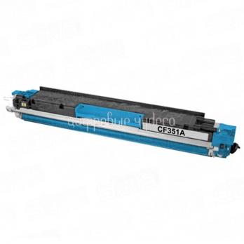 Заправка цвет.лазер.картр. HP CF351A (130A) (Color LJ Pro MFP M153/M176/M177 Cyan) 1K с заменой чипа