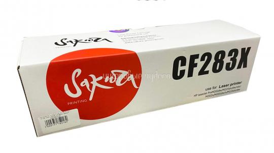 Картридж HP LJ Pro M125, M126, M127, M128, M201, M225 (CF283X) черный SAKURA 2.2K