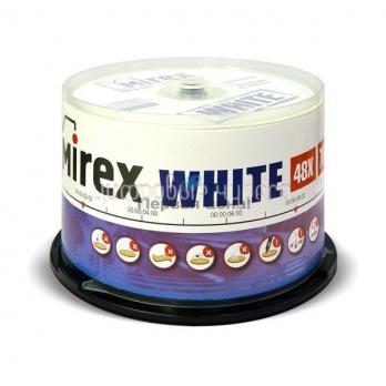 Диск CD-R Mirex 700mb 48x Thermal Print Cake Box (50 шт)