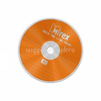 Диск DVD+R Mirex 4.7Gb 16x 120min Shrink (1 шт)