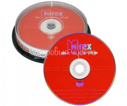 Диск DVD+R Mirex 8.5Gb 8x 240min Dual layer (1 шт)