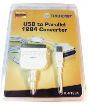 Кабель USB-LTP (TU-P1284), 2M, TRENDNet, ферритовый фильтр