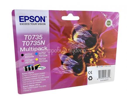 Картридж (T0735) Epson ST C79/CX3900/4900/5900 (комплект)