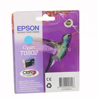 Картридж (T0802) Epson P50/PX660 синий (C)