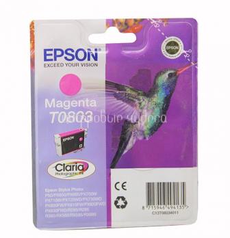 Картридж (T0803) Epson P50/PX660 красный (M)
