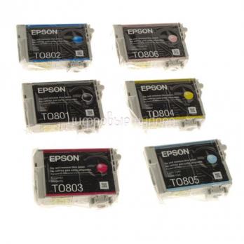 Картридж (T080x) Epson P50/PX660 набор (6 цветов) комплект OEM