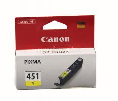 Картридж Canon CLI-451 Yellow EMB для PIXMA iP7240/MG6340/MG5440 (русифицированная упаковка)