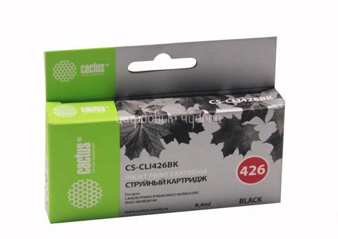 Картридж Canon Pixma MG5140/5240/6140/8140 (CLI-426Bk) Black Cactus