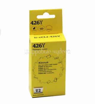 Картридж Canon Pixma MG5140/5240/6140/8140 (CLI-426Y) Yellow T2