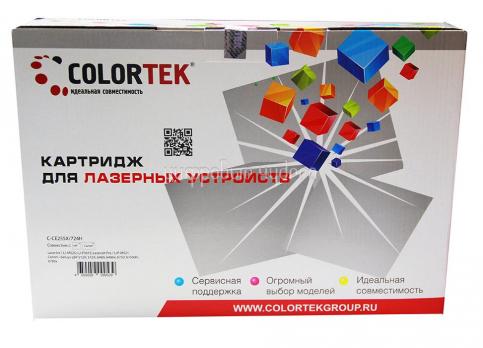 Картридж HP LJ P3015, Pro 400 500 MFP M525dn, M521 (CE255X) черный Colortek
