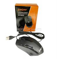 Мышь проводная Exegate SH-9025L (оптическая, 3 кнопки, 1000dpi, USB. шнур 2м) черный