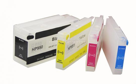 Перезаправляемые картриджи (ПЗК) HP 950 (8100/8600) с чипами