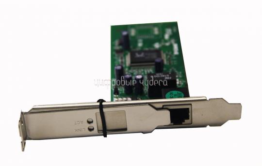 Сетевая карта D-Link DGE-528T/C1A PCI 10/100/1000 Mbps Гигибитный адаптер UTP (32bit) OEM